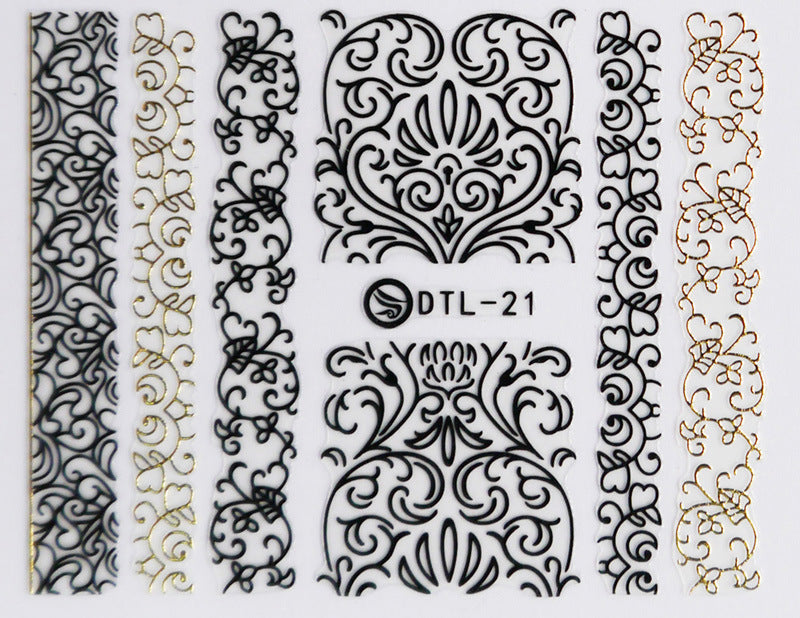 DLS Nail Stickers DLS023