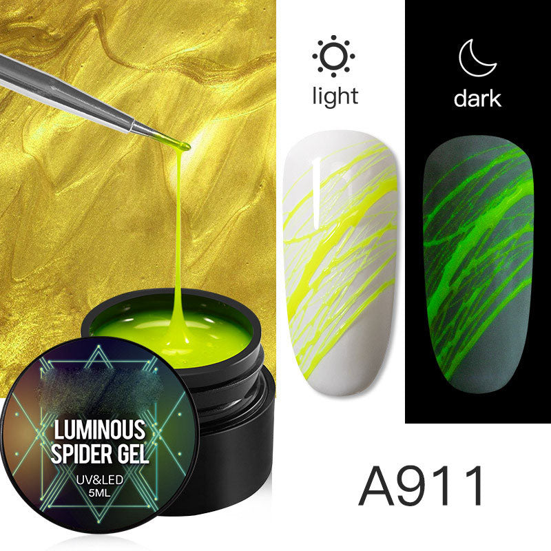 NGRO089 Nail Art Painted Luminous Elastic Silky Glue 5ml