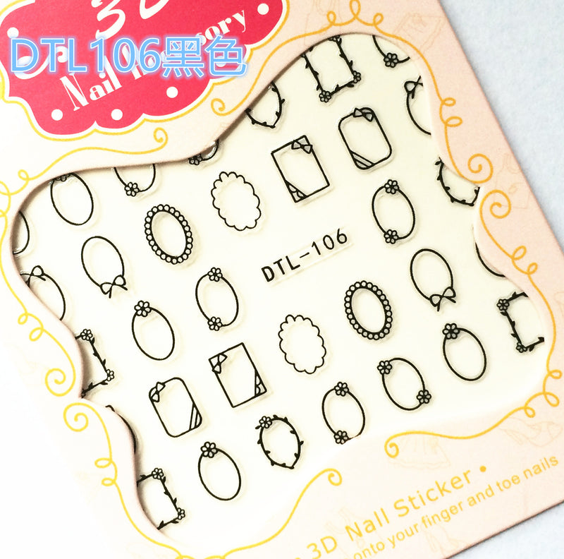 DLS Nail Stickers DLS005