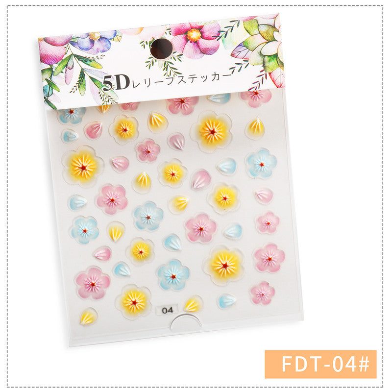 5D Nail Stickers  NSF002