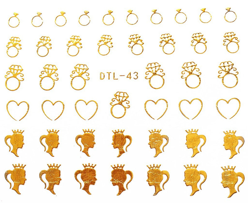 DLS Nail Stickers DLS011