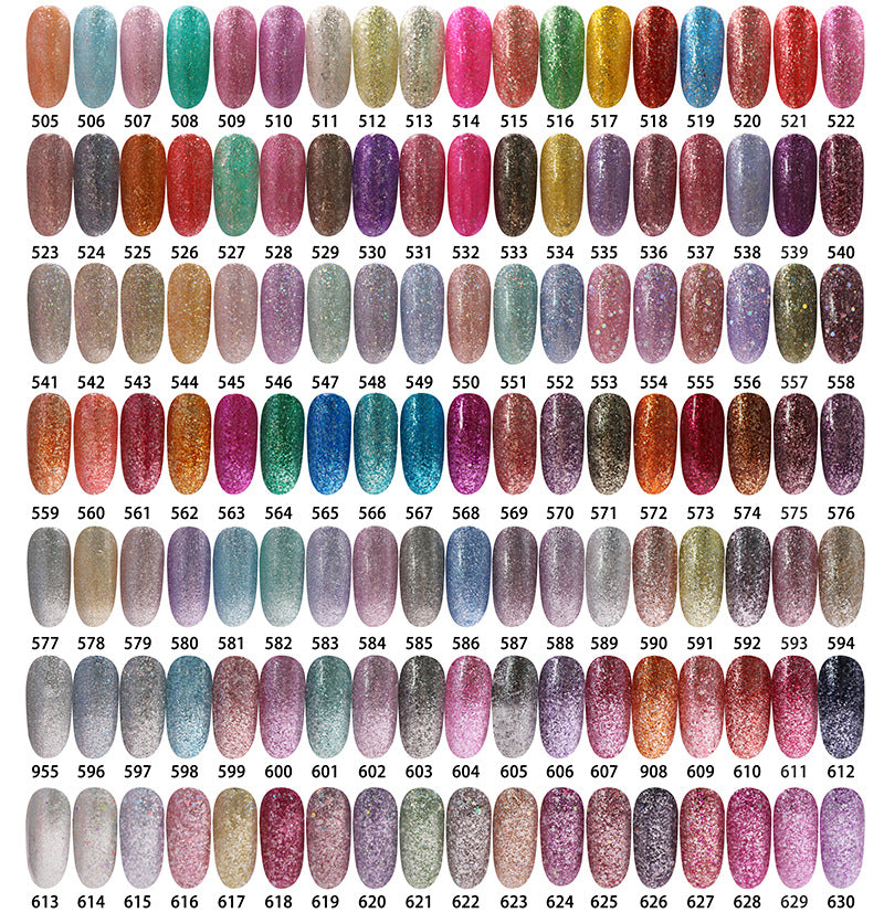 NGPF040 solid color nail polish in kilograms cans