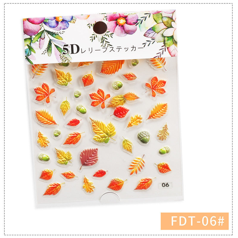 5D Nail Stickers  NSF002