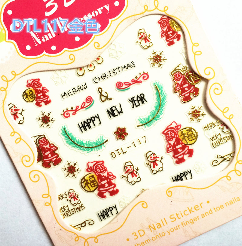 DLS Nail Stickers DLS019