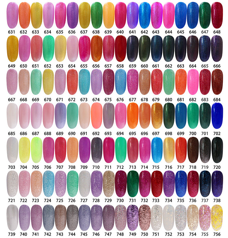 NGPF040 solid color nail polish in kilograms cans