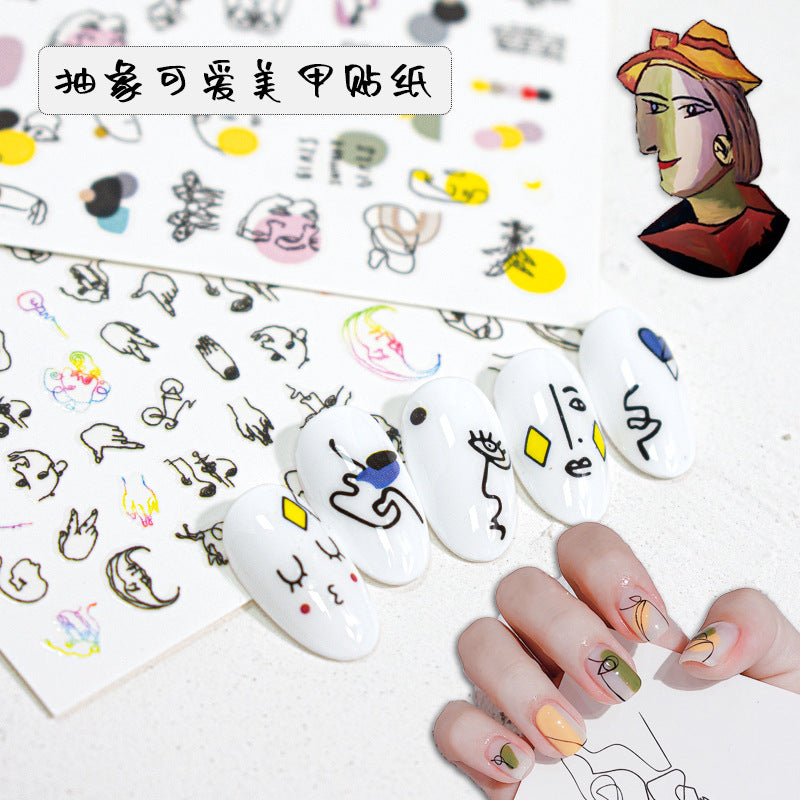 Nail Stickers JNS008