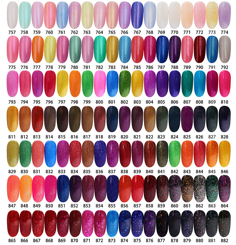 NGPF040 solid color nail polish in kilograms cans