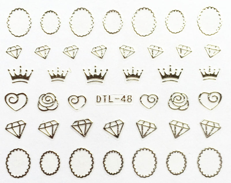 DLS Nail Stickers DLS022