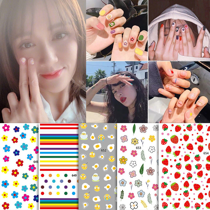 Nail Stickers JNS008