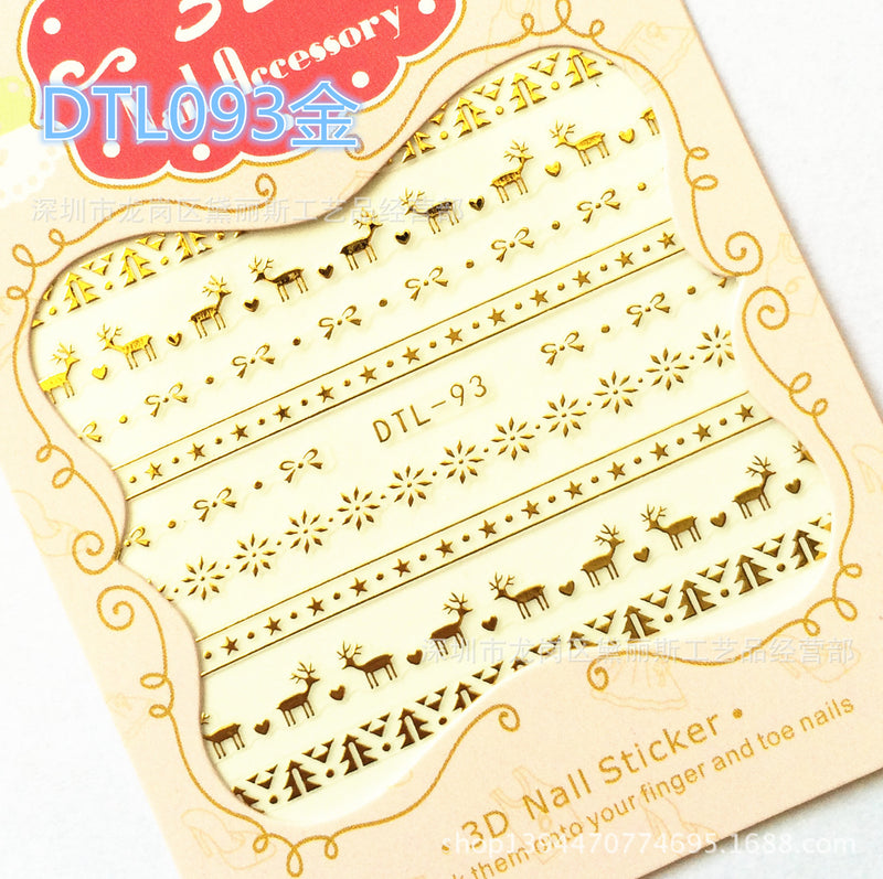 DLS Nail Stickers DLS006