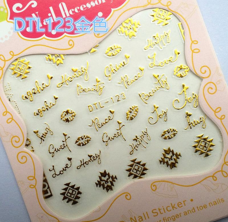 DLS Nail Stickers DLS012