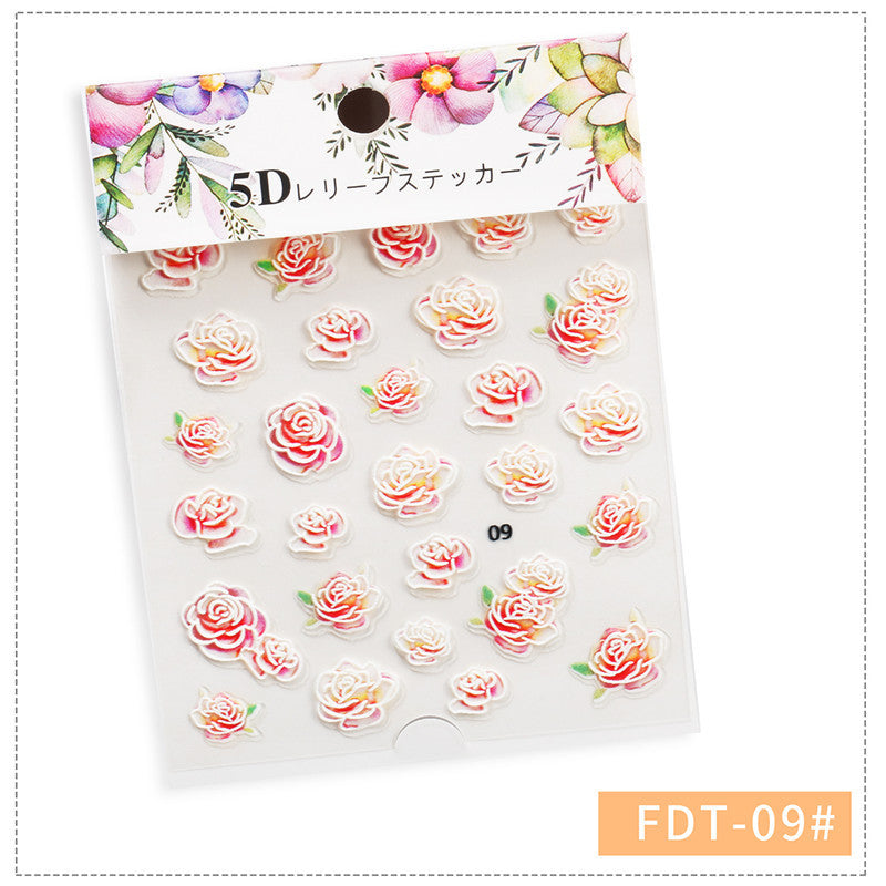 5D Nail Stickers  NSF002