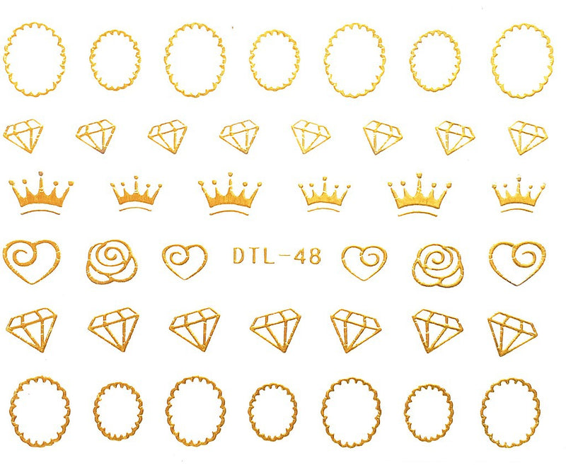 DLS Nail Stickers DLS011