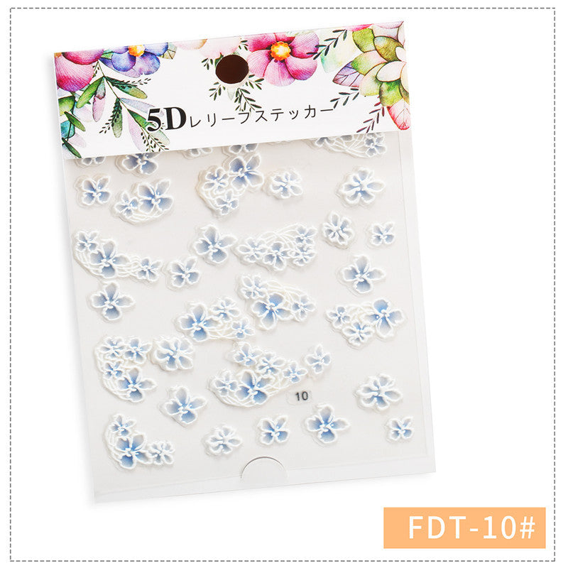 5D Nail Stickers  NSF002