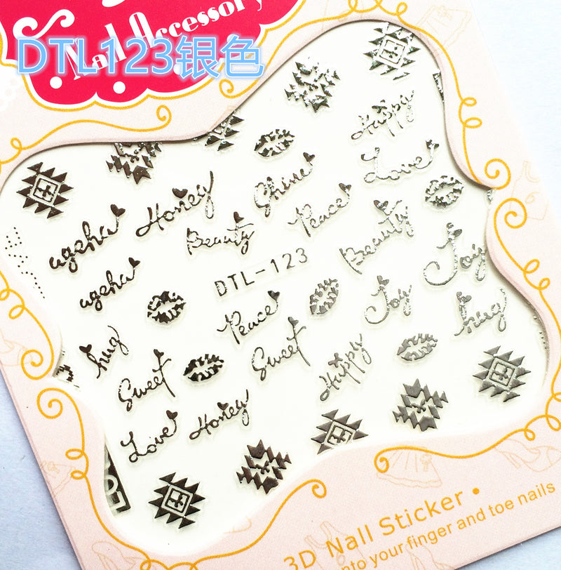 DLS Nail Stickers DLS012