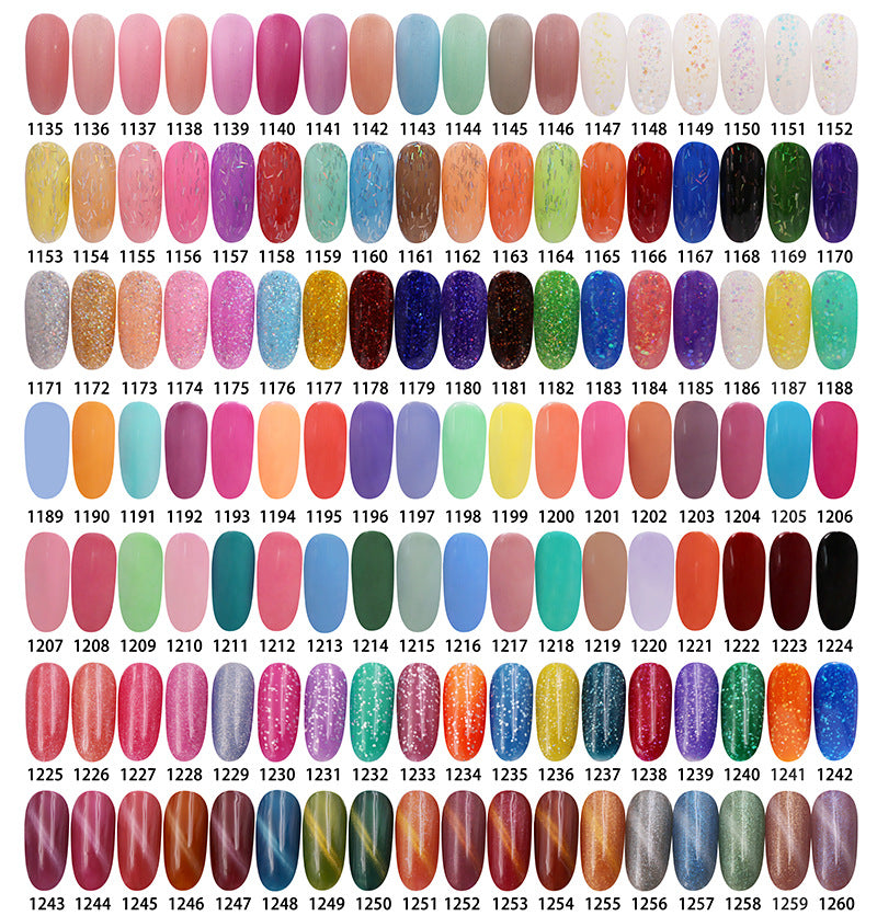 NGPF040 solid color nail polish in kilograms cans