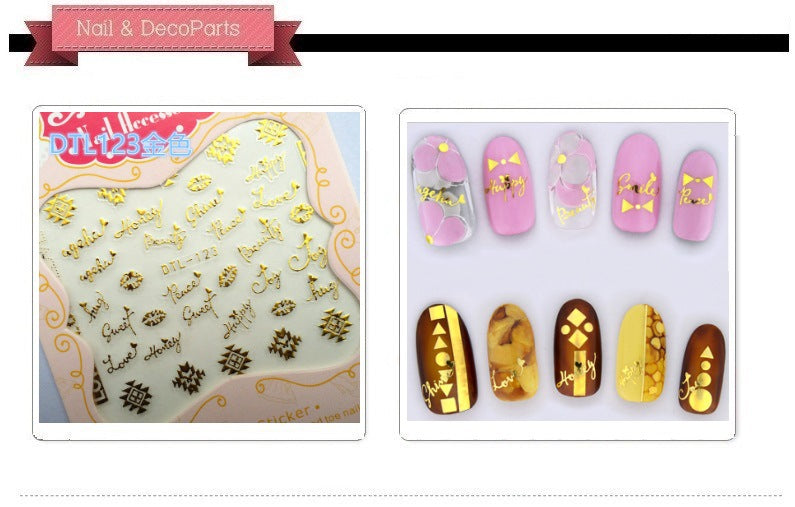 DLS Nail Stickers DLS012