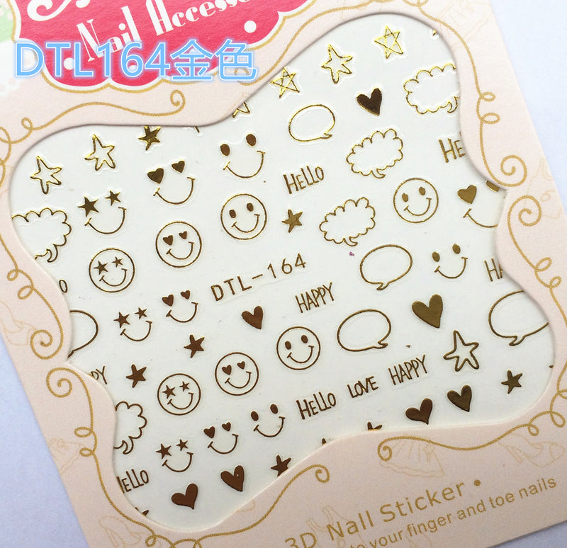 DLS Nail Stickers DLS007