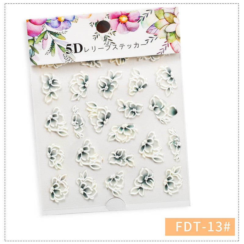 5D Nail Stickers  NSF002