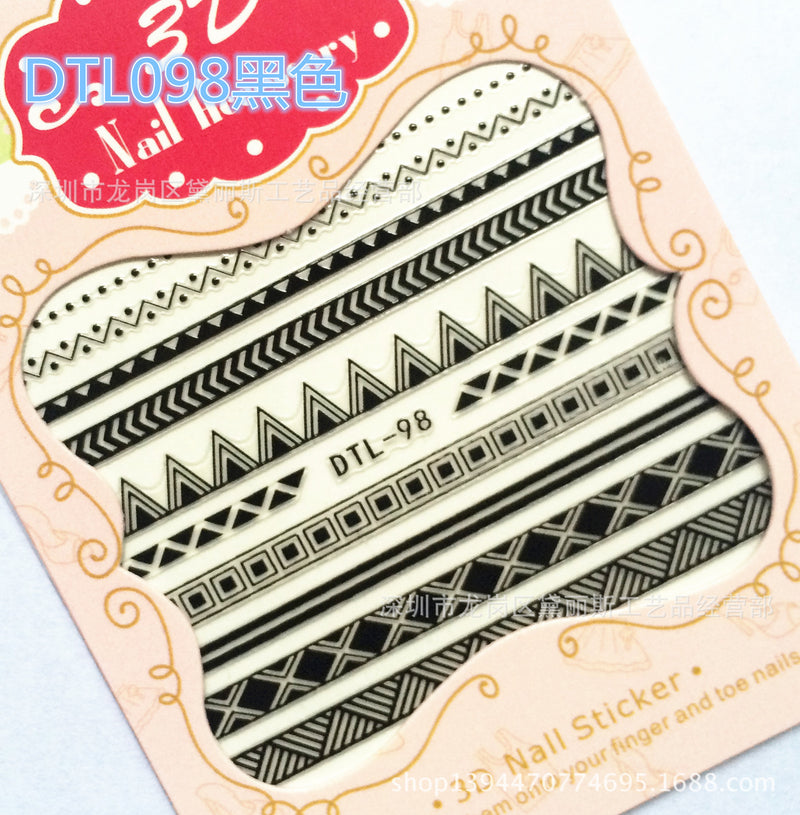 DLS Nail Stickers DLS015