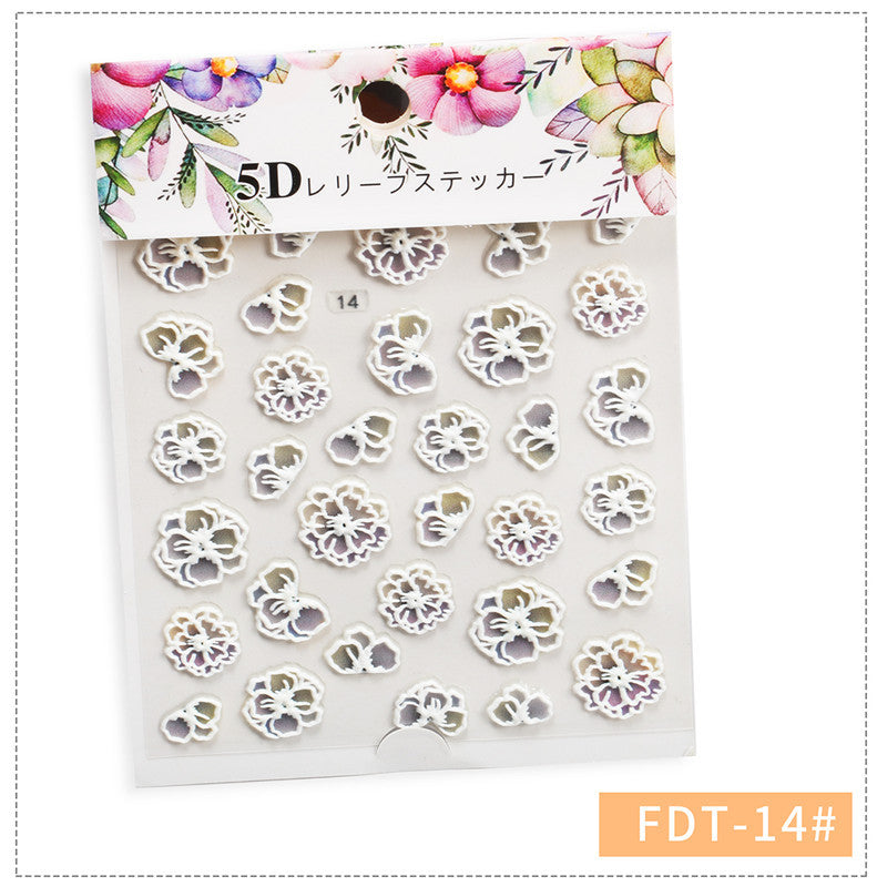 5D Nail Stickers  NSF002