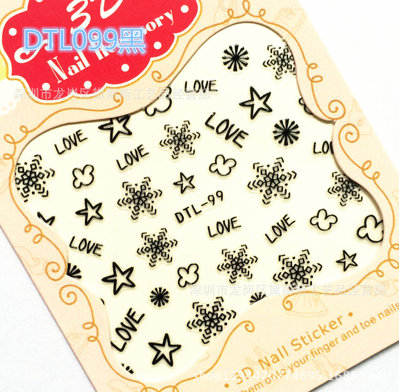 DLS Nail Stickers DLS015