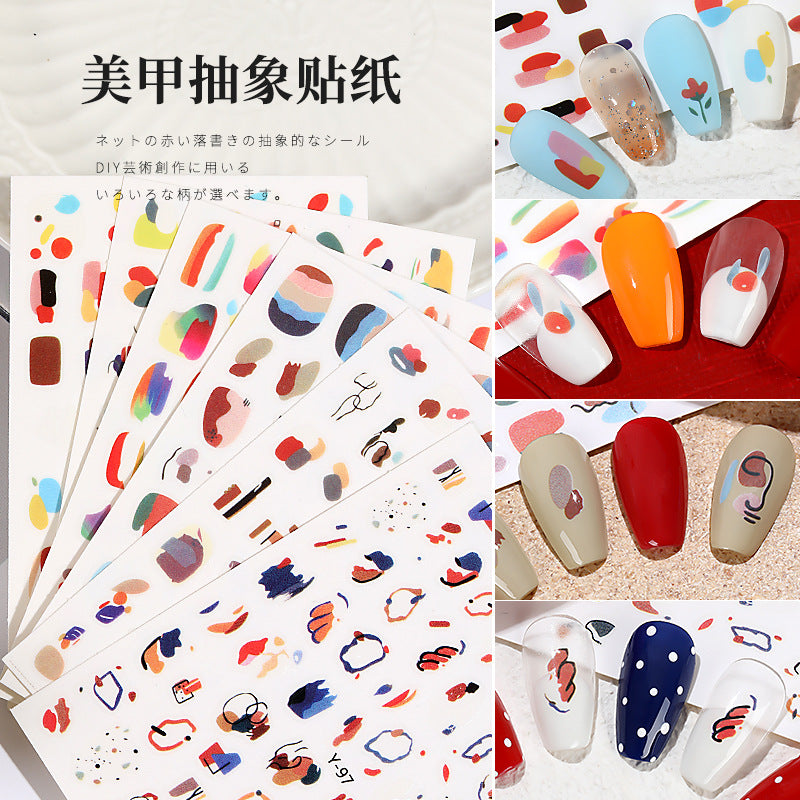 Nail Stickers NS008