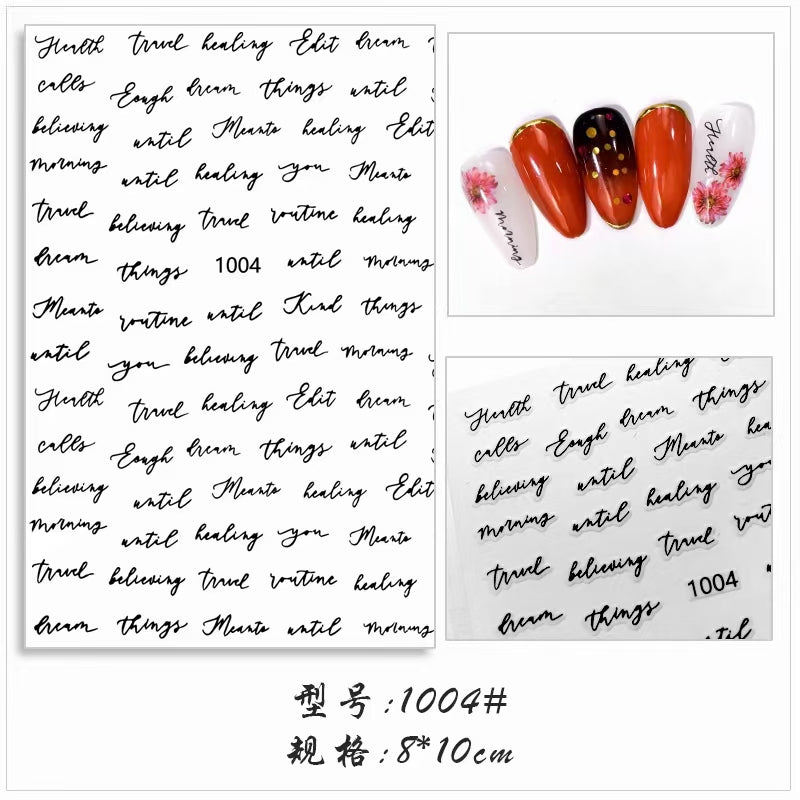 Nail Stickers NS039