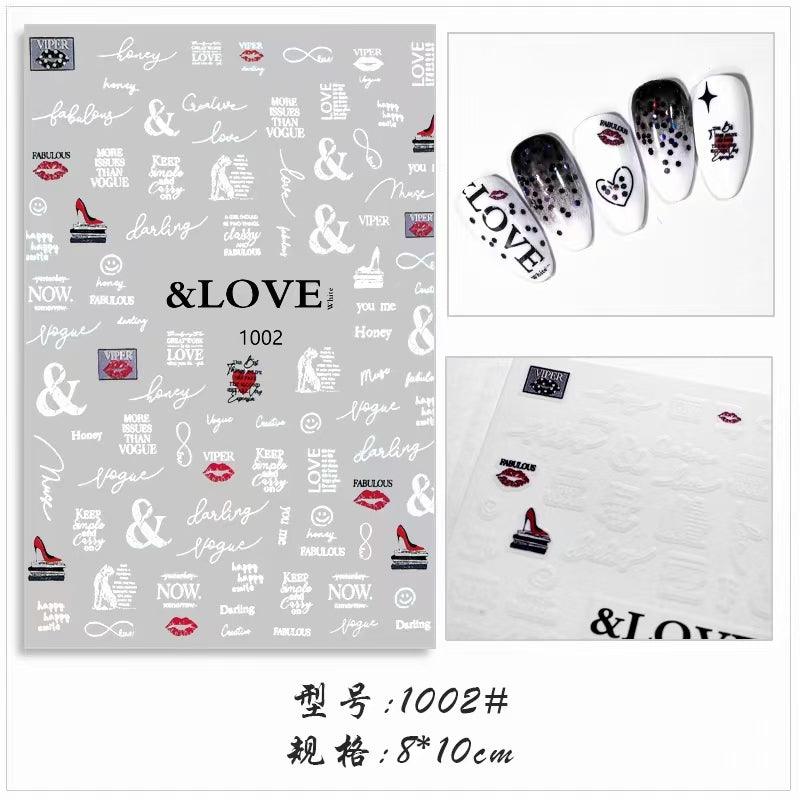 Nail Stickers NS039