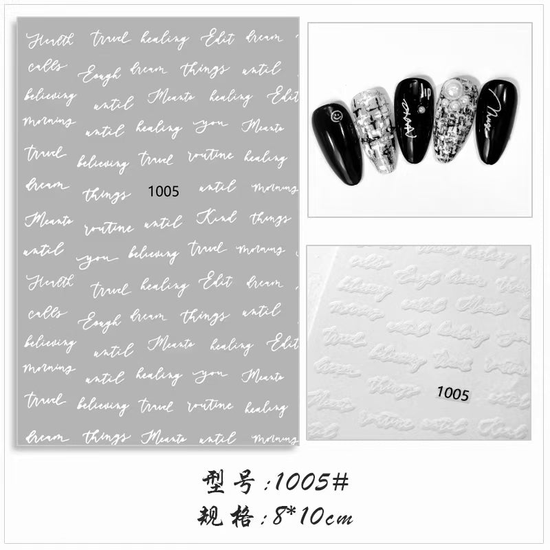 Nail Stickers NS039