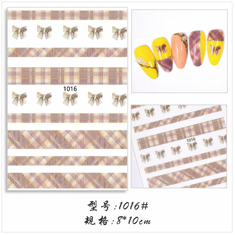 Nail Stickers NS038