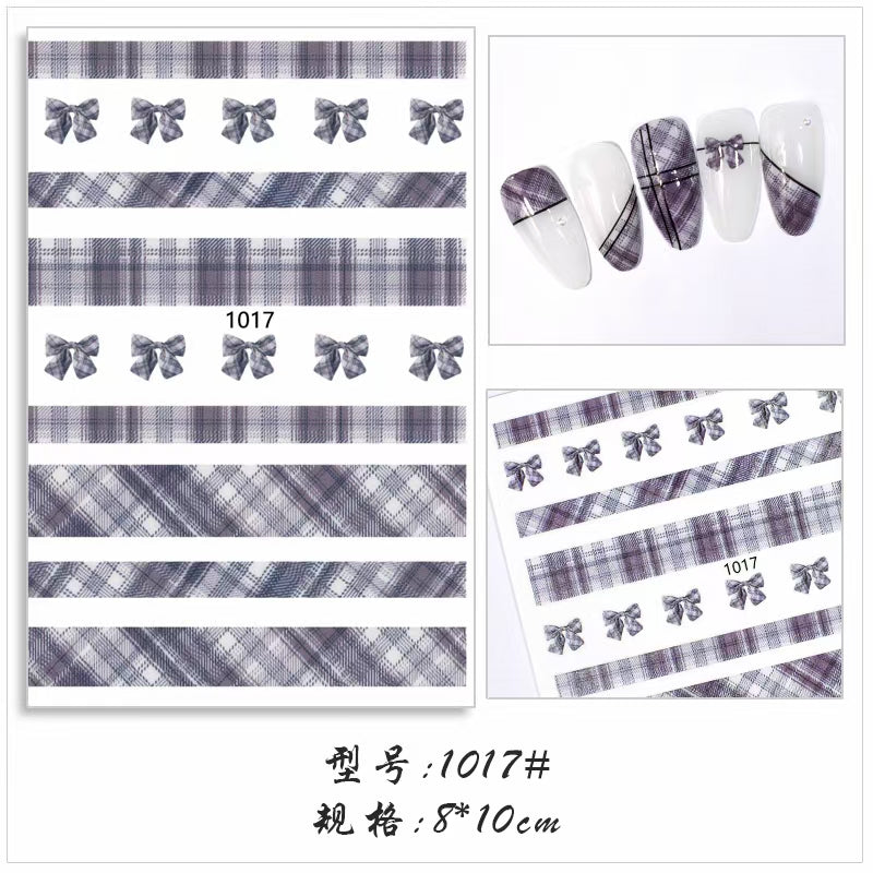 Nail Stickers NS038