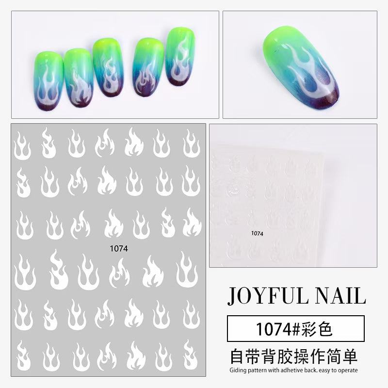 Nail stickers NS034