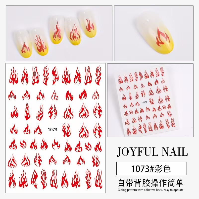 Nail stickers NS034