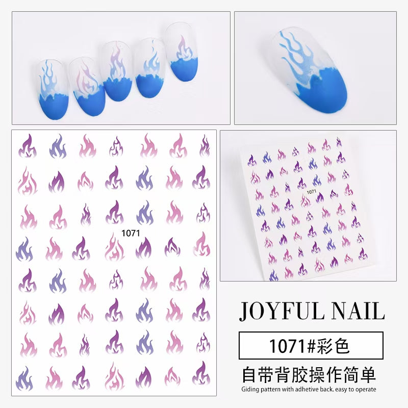 Nail stickers NS034