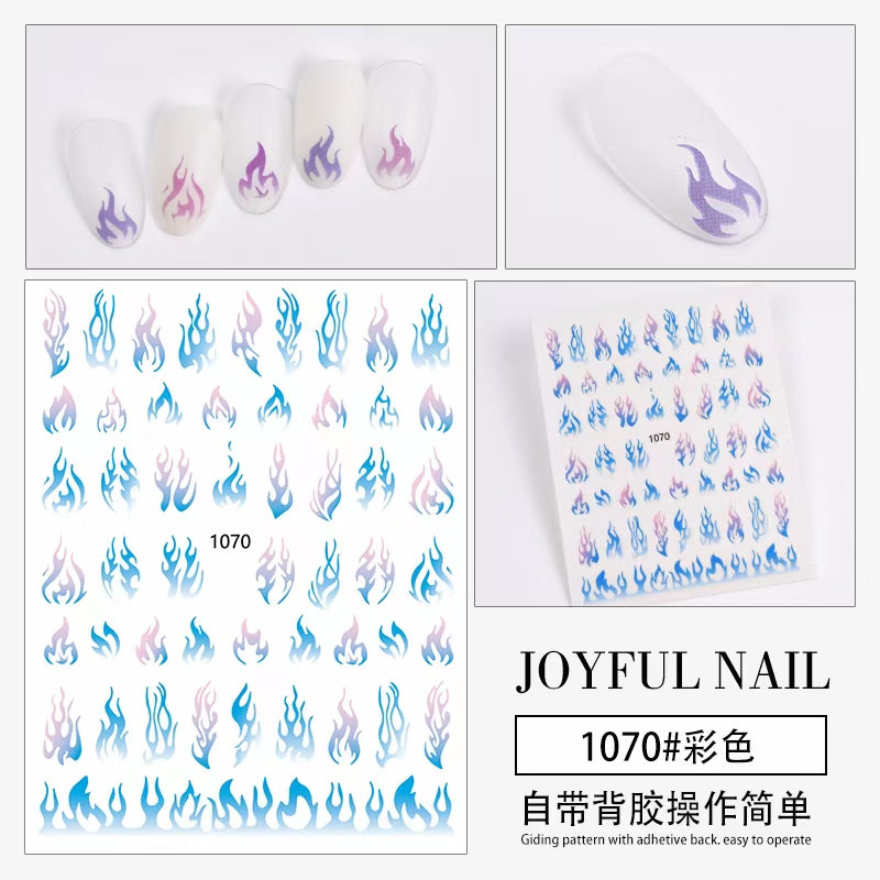 Nail stickers NS034