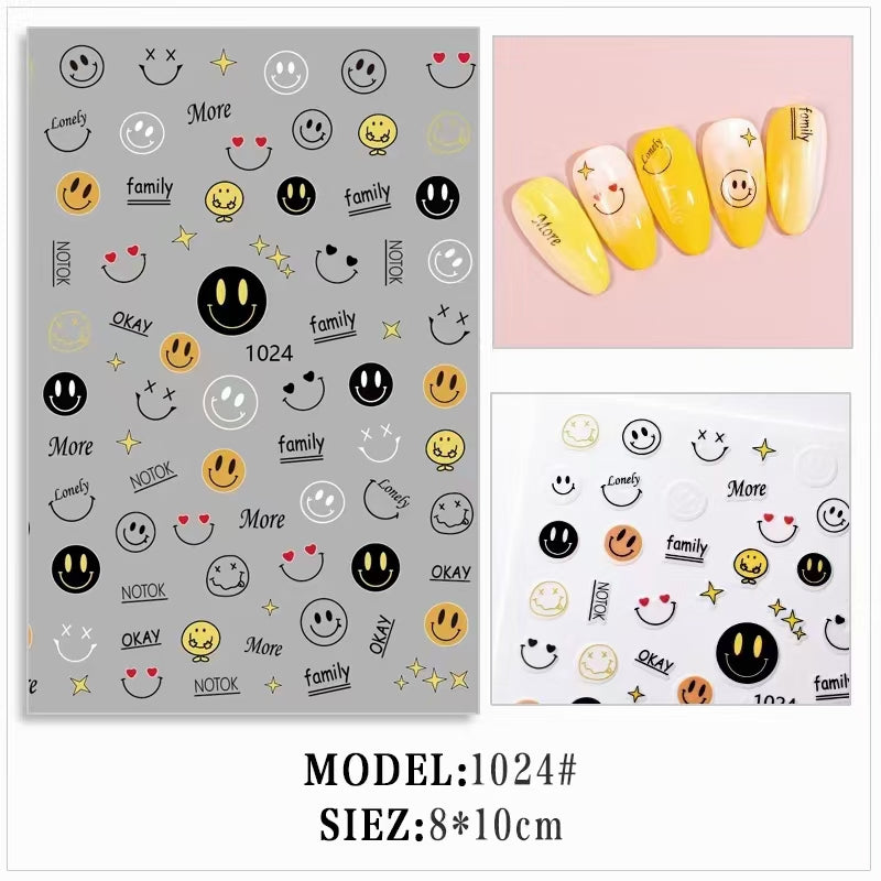 Nail Stickers NS041