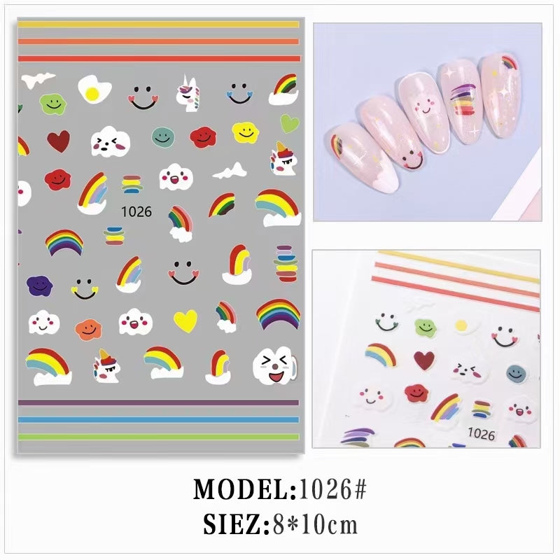 Nail Stickers NS041