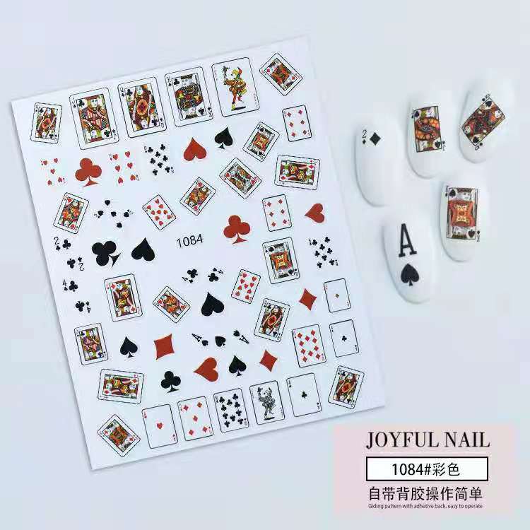 Nail stickers NS036