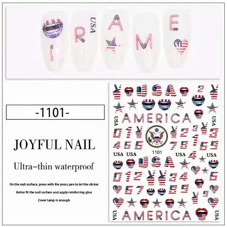 Nail stickers NS035