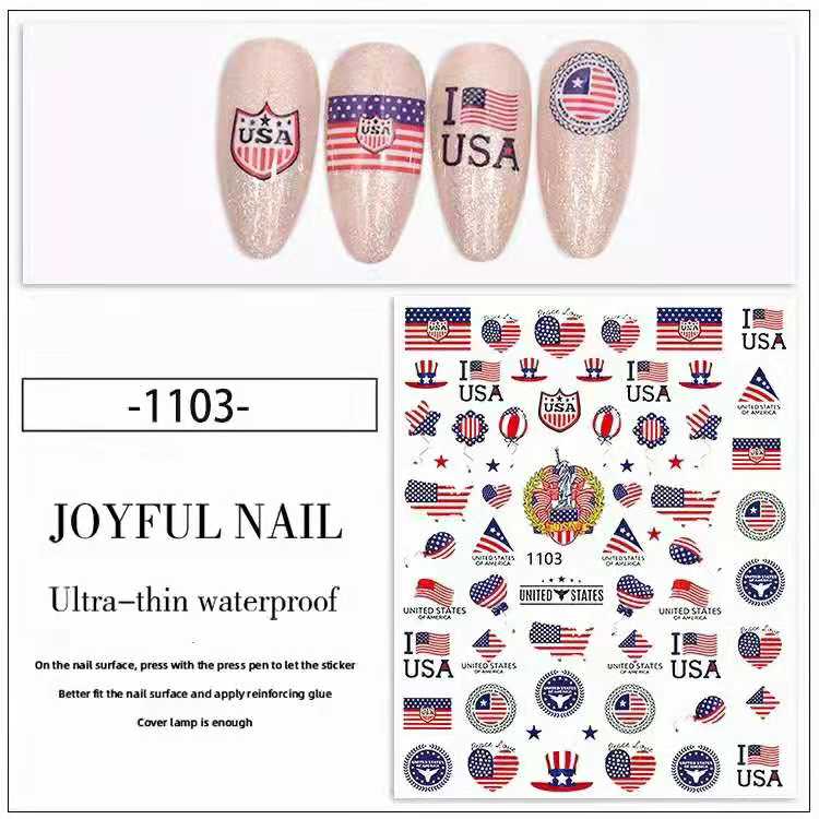 Nail stickers NS035