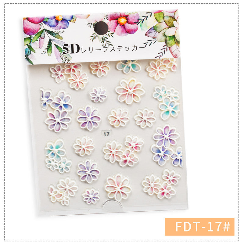 5D Nail Stickers  NSF002