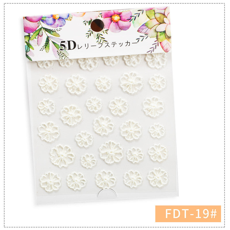 5D Nail Stickers  NSF002