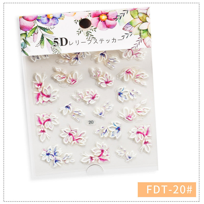 5D Nail Stickers  NSF002