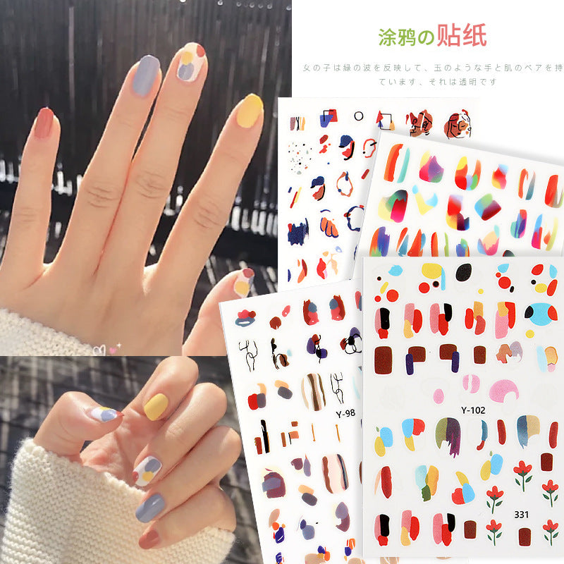 Nail Stickers NS008