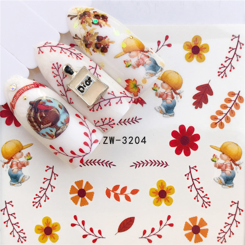 Nail Stickers YZW 014