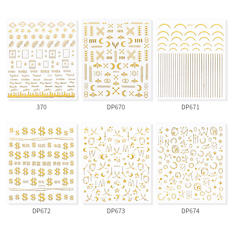 Nail Stickers NS002