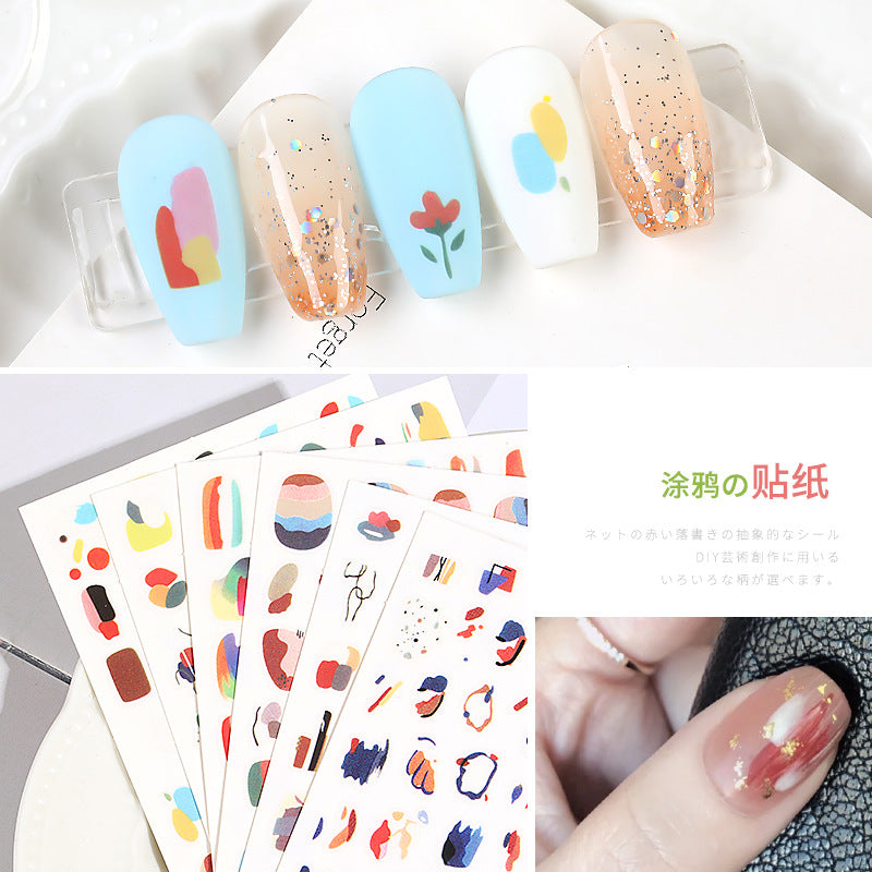 Nail Stickers NS008