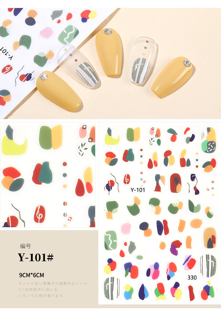 Nail Stickers NS008