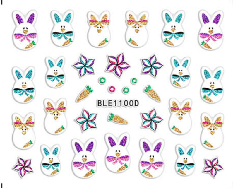 Easter Nail Stickers NSE018